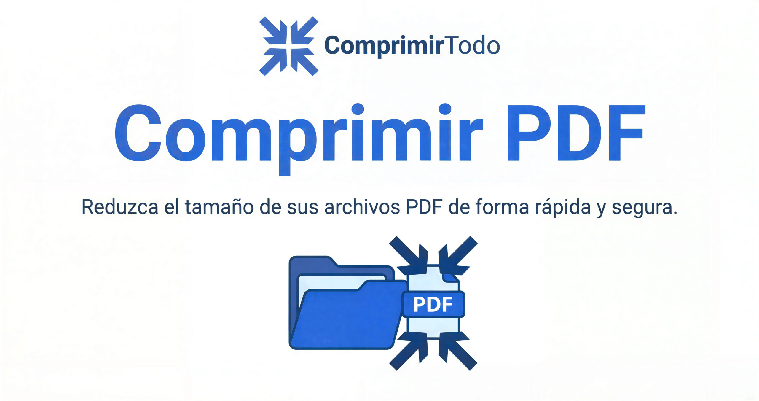 Comprimir PDF: Reducir tamaño de archivo online y seguro | ComprimirTodo